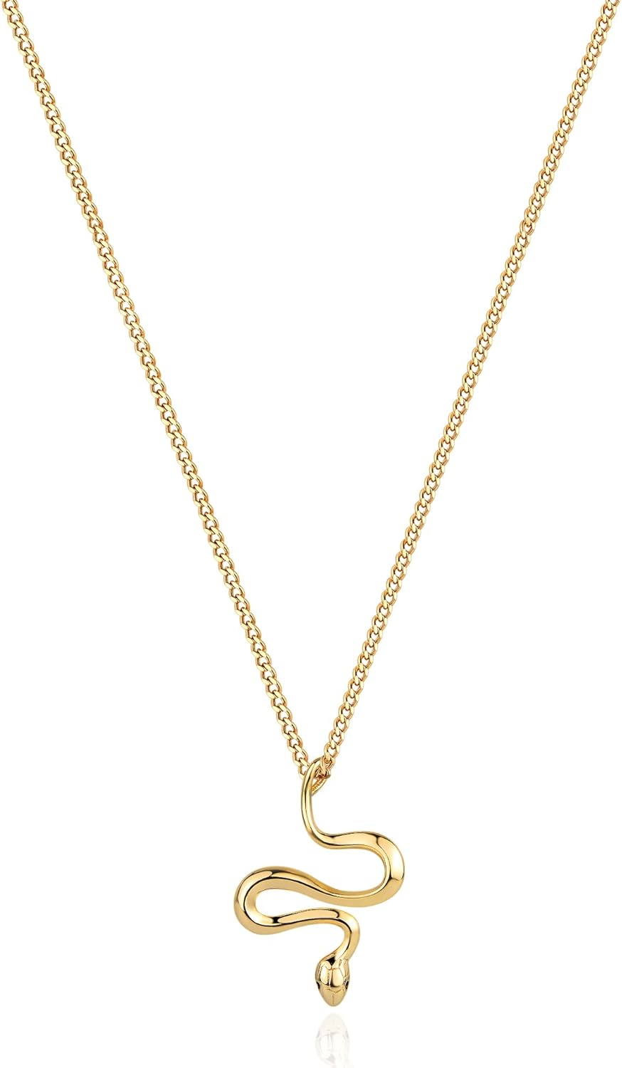 Serpent Snake Necklace 